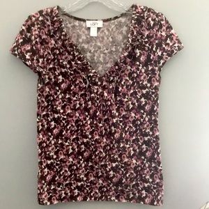 Ann Taylor Loft short sleeve Top